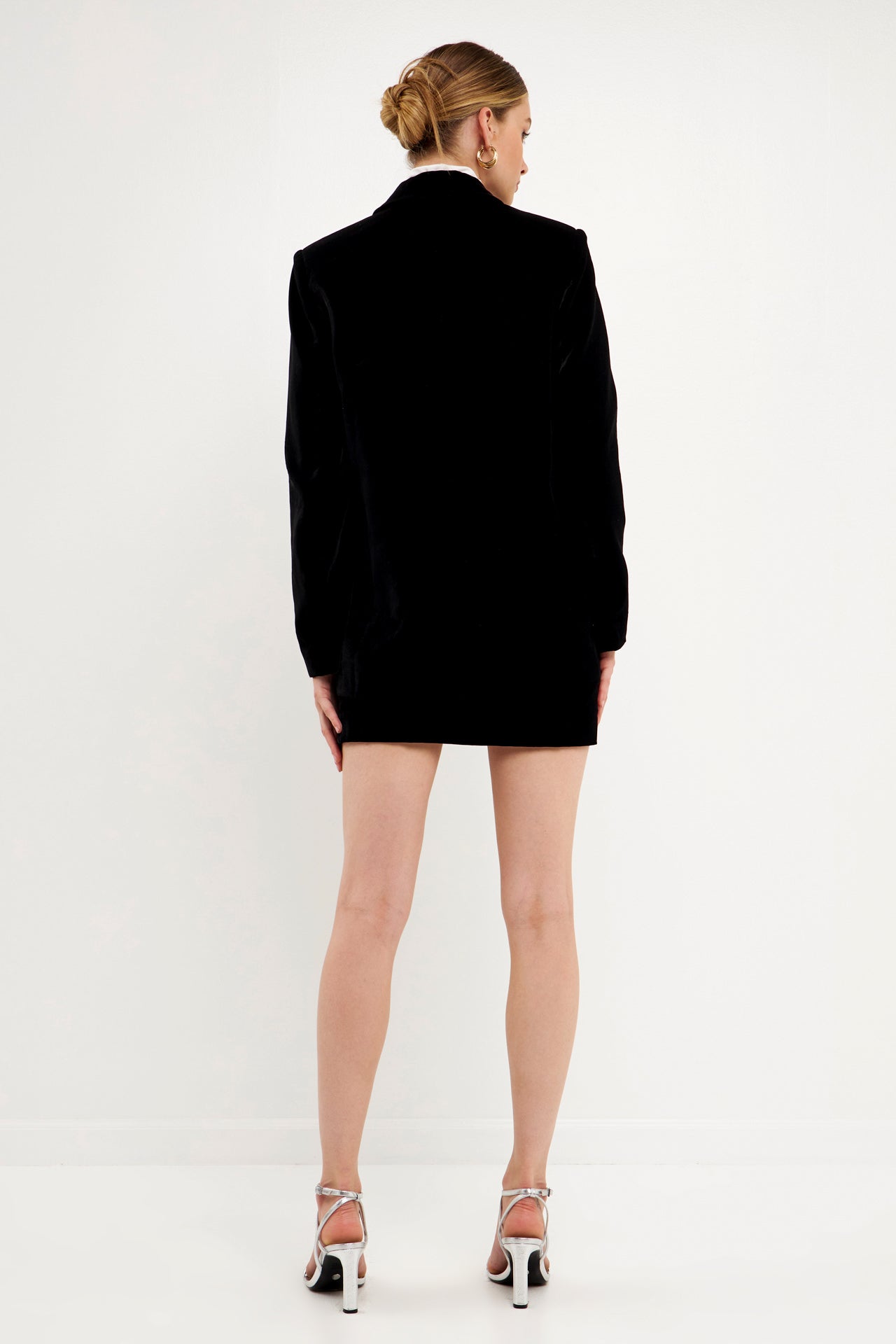 ENDLESS ROSE - Velvet Blazer - BLAZERS available at Objectrare