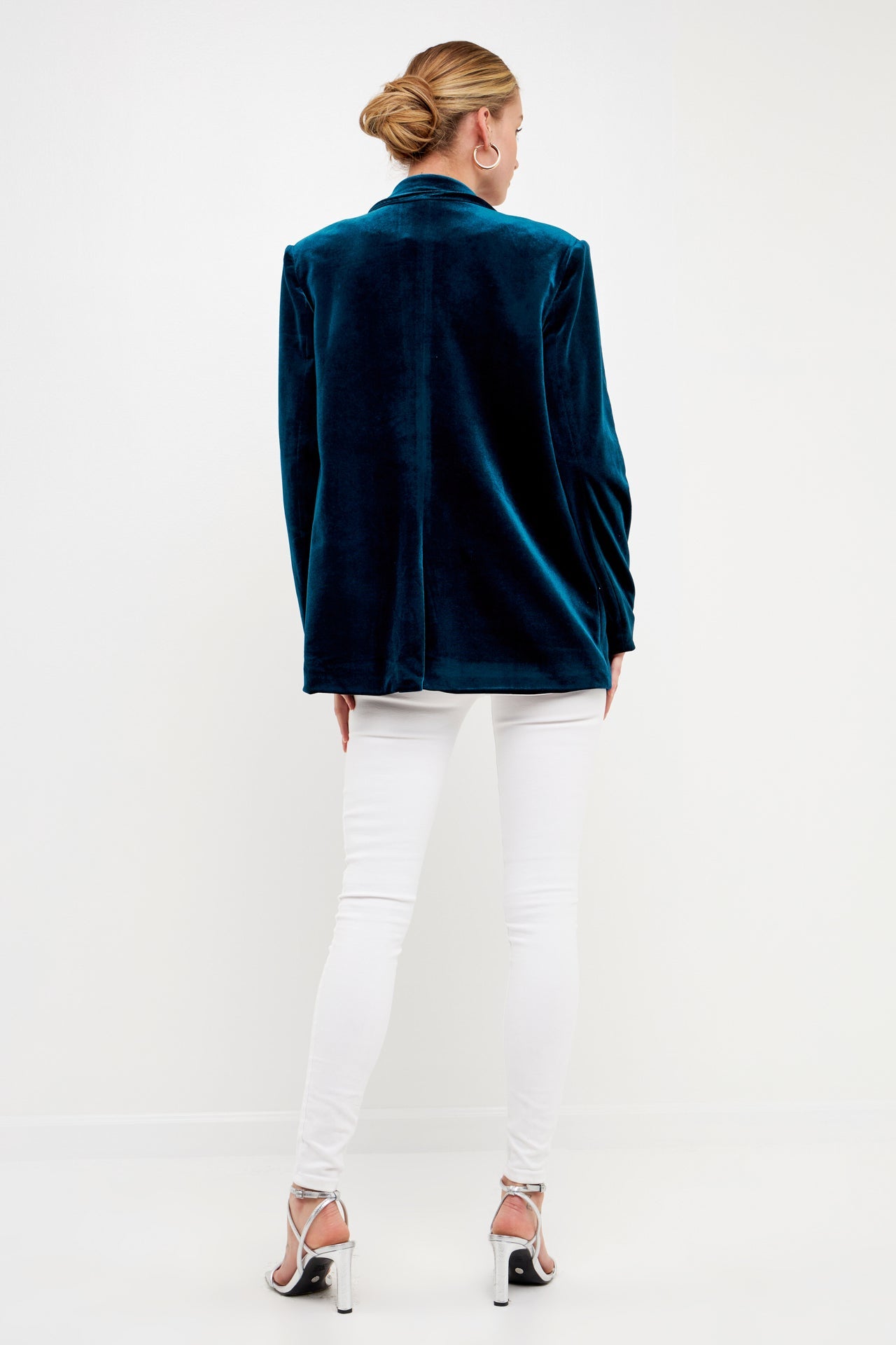 ENDLESS ROSE - Velvet Blazer - BLAZERS available at Objectrare