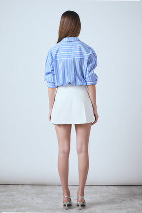 High-Waisted Skort