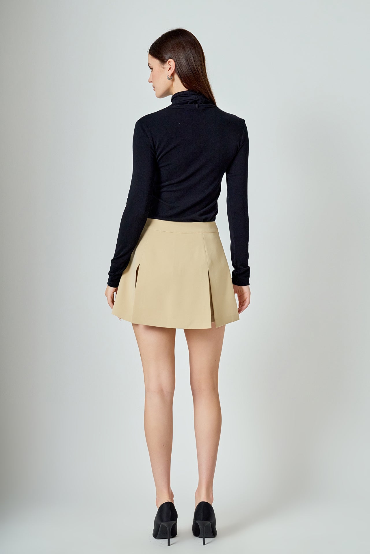 High-Waisted Skort