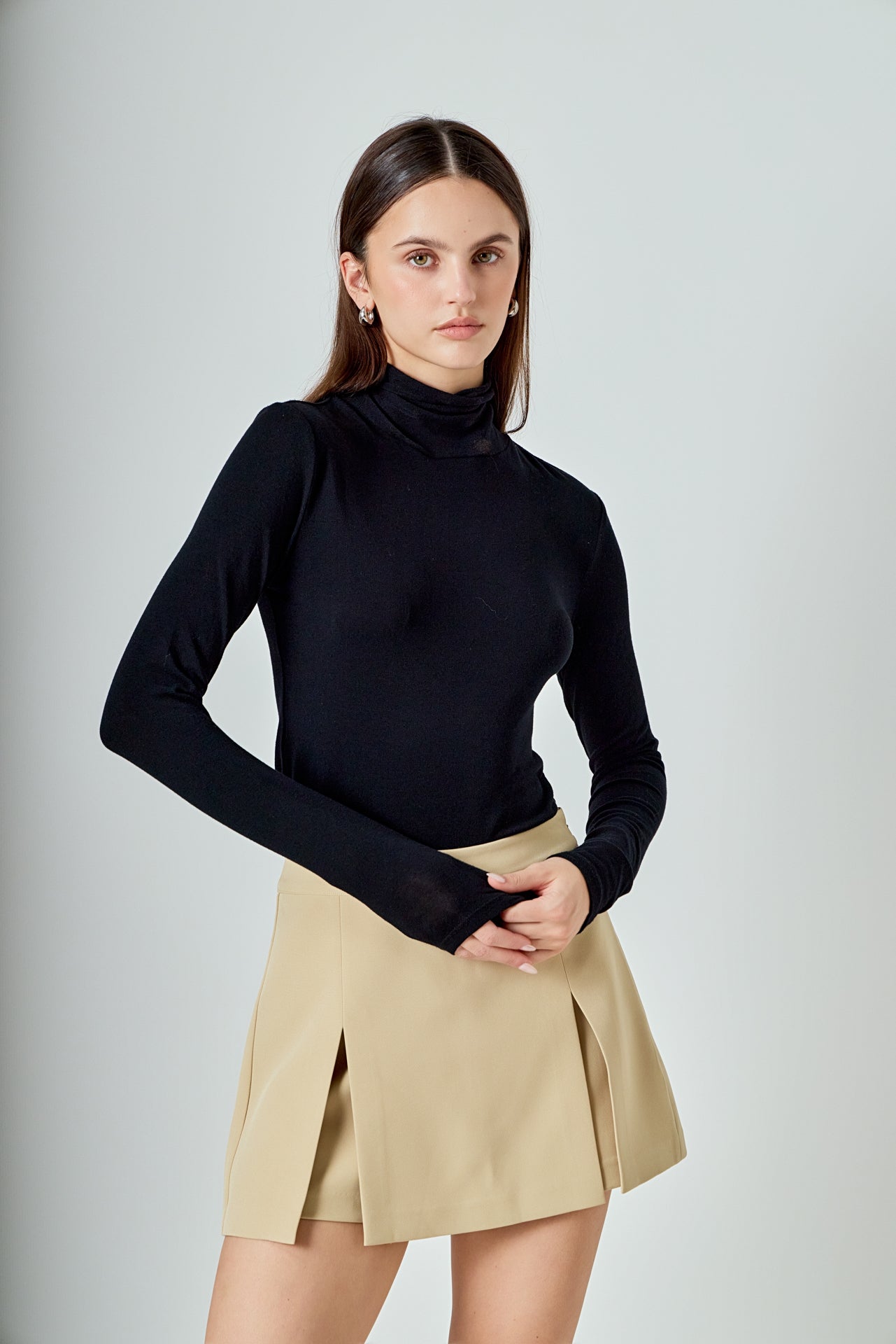 High-Waisted Skort