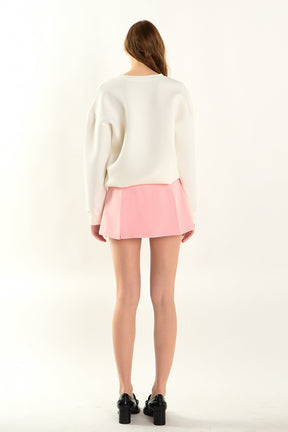 High-Waisted Skort