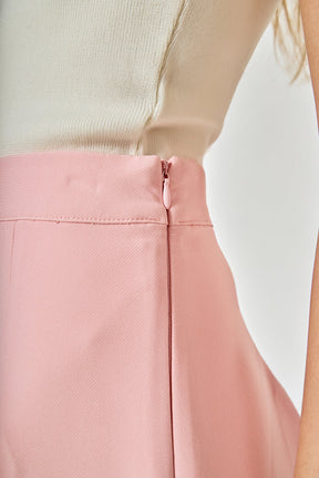 ENDLESS ROSE - High-Waisted Skort - SKORTS available at Objectrare
