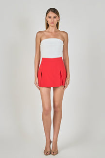 ENDLESS ROSE - High-Waisted Skort - SKORTS available at Objectrare