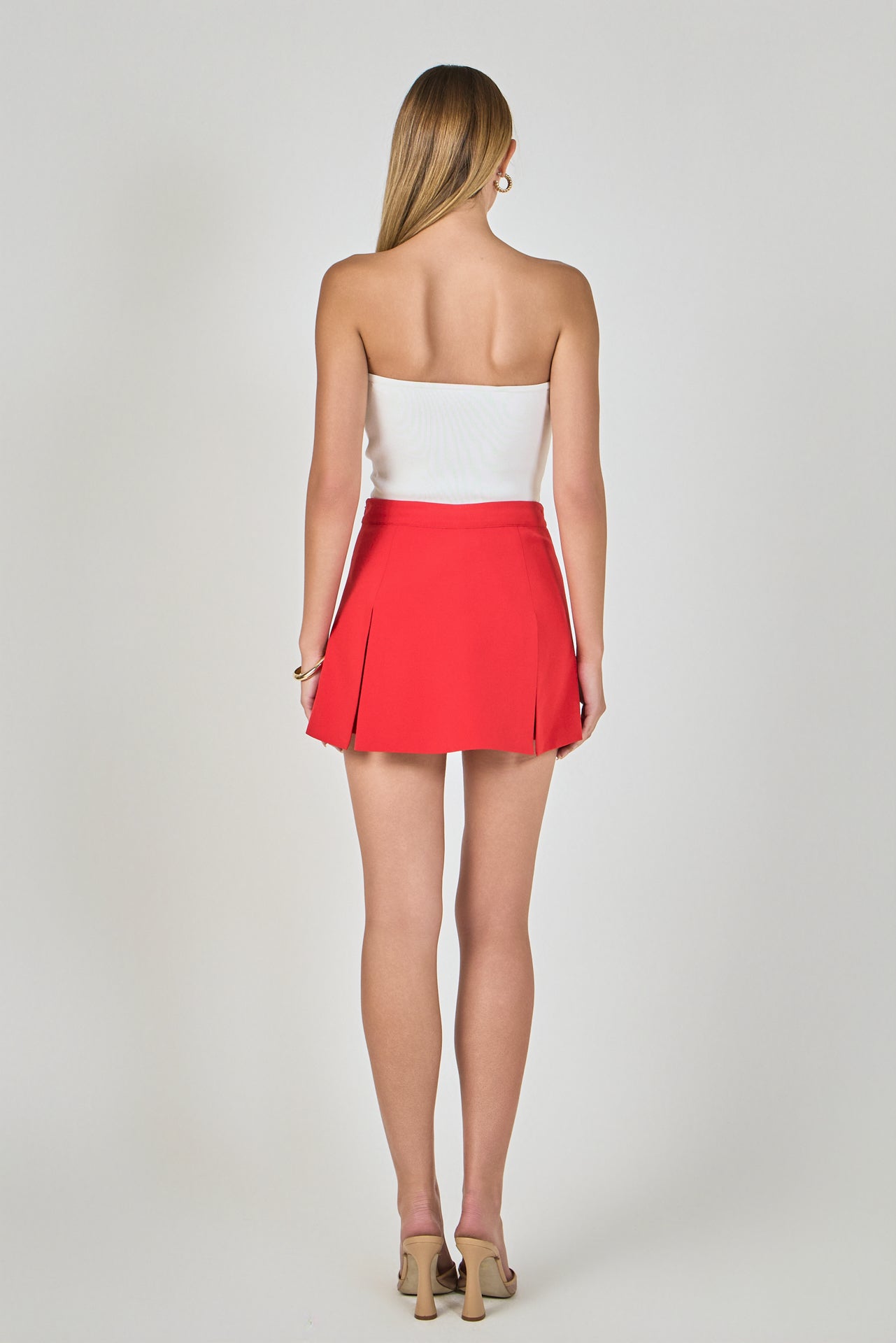 ENDLESS ROSE - High-Waisted Skort - SKORTS available at Objectrare