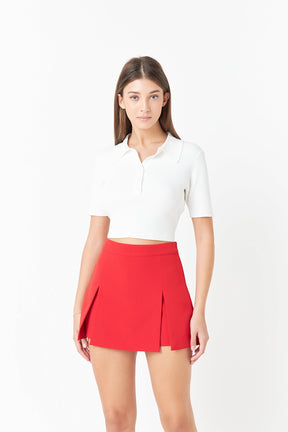 Endless Rose - High-Waisted Skort