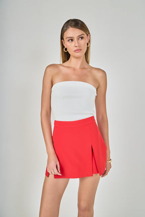ENDLESS ROSE - High-Waisted Skort - SKORTS available at Objectrare