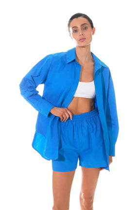 GREY LAB - Oversize Collared Shirt - SHIRTS & BLOUSES available at Objectrare