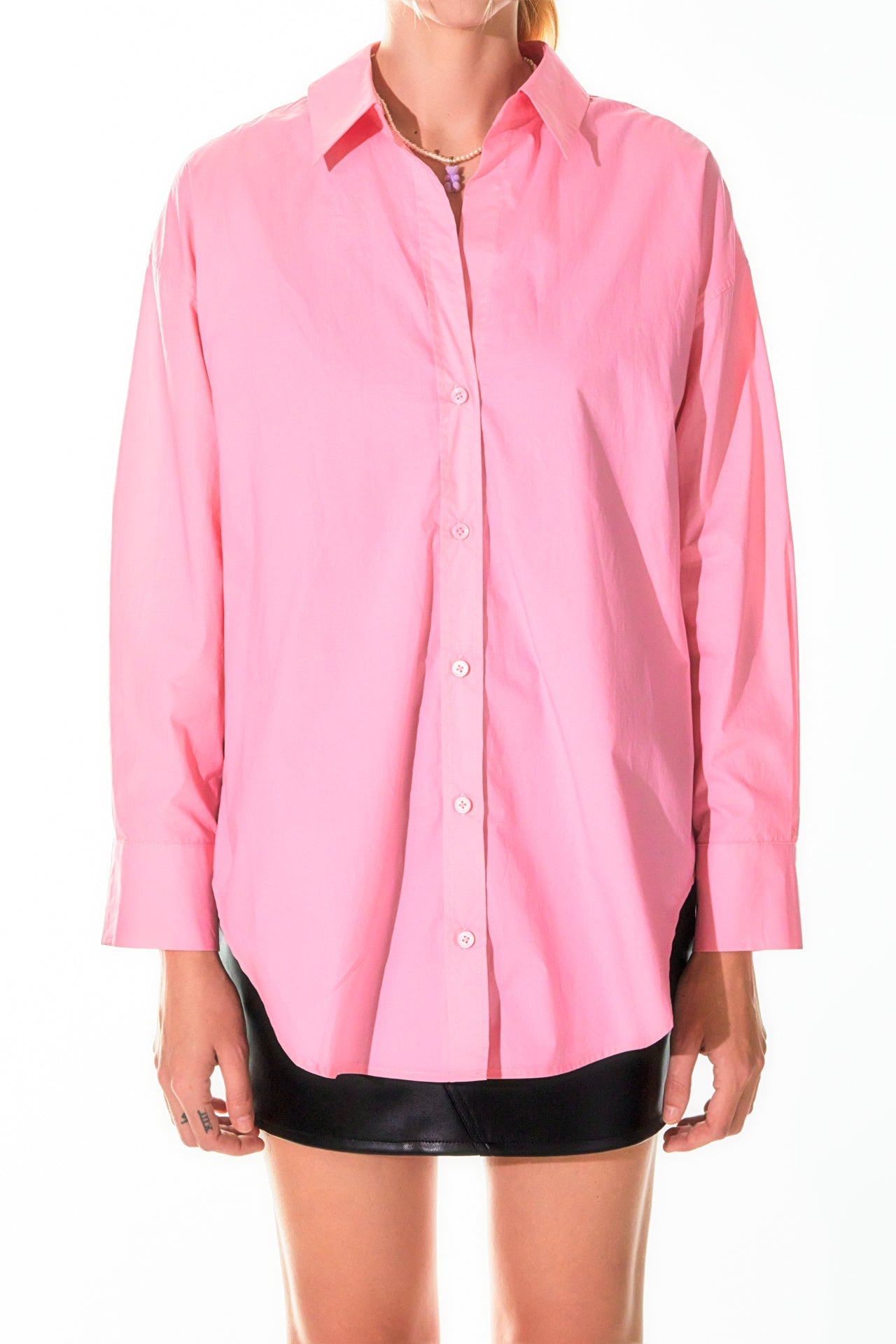 GREY LAB - Oversize Collared Shirt - SHIRTS & BLOUSES available at Objectrare
