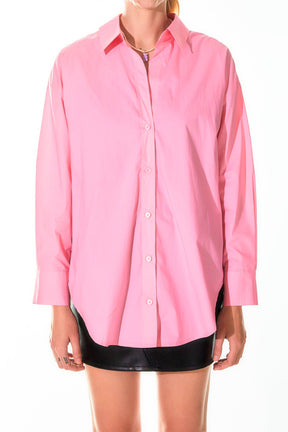GREY LAB - Oversize Collared Shirt - SHIRTS & BLOUSES available at Objectrare