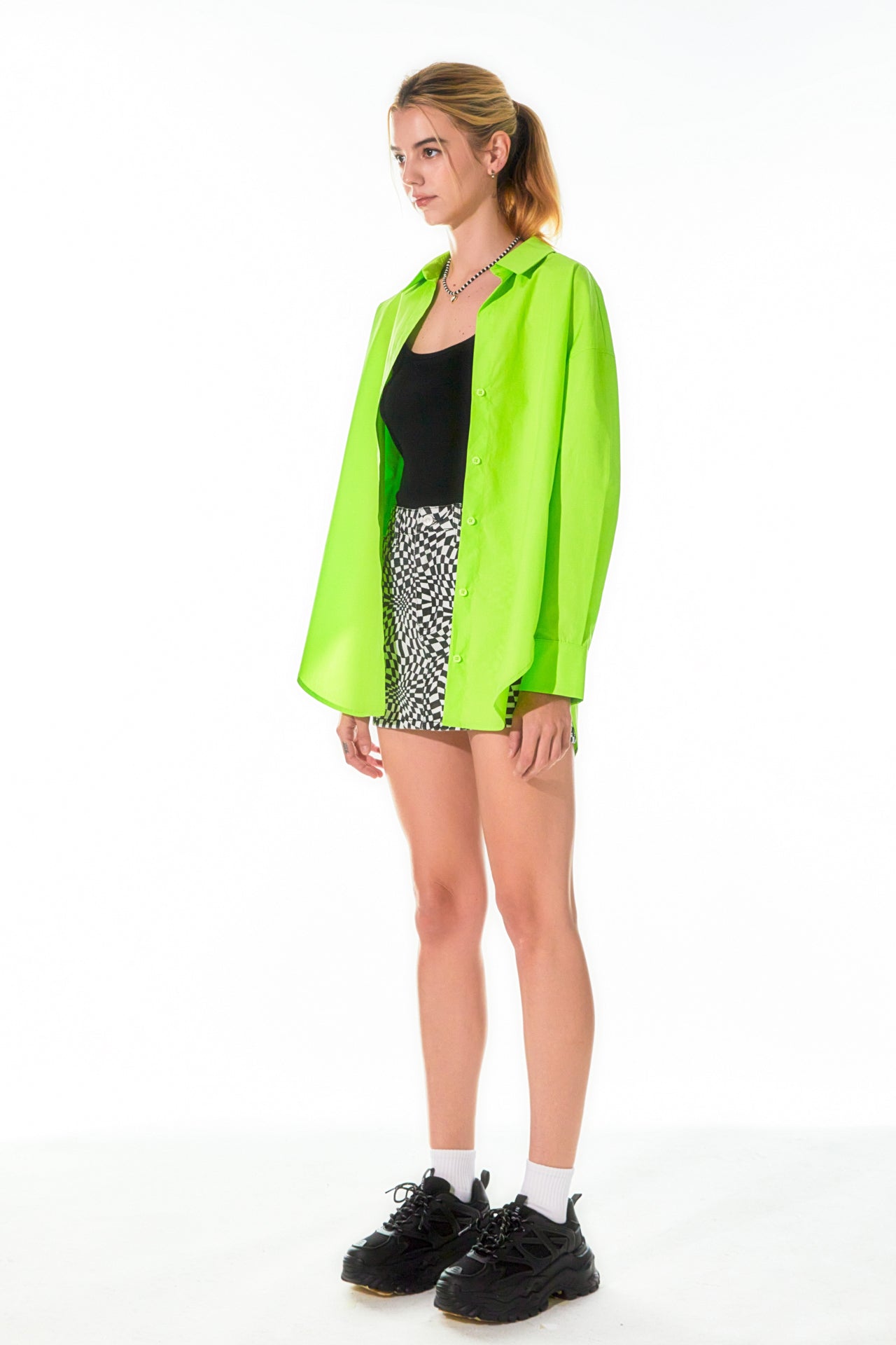 Oversize Collared Shirt