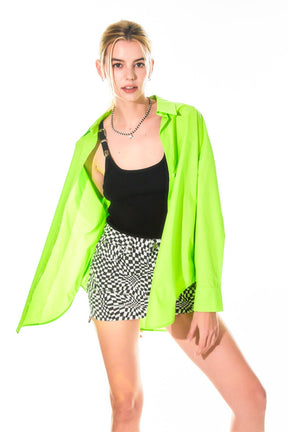 GREY LAB - Oversize Collared Shirt - SHIRTS & BLOUSES available at Objectrare