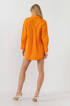 Oversize Collared Shirt