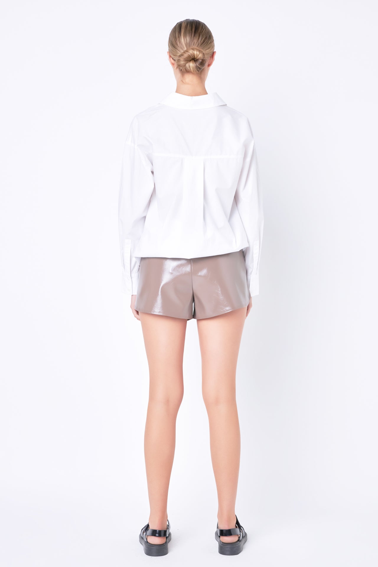 GREY LAB - Oversize Collared Shirt - SHIRTS & BLOUSES available at Objectrare