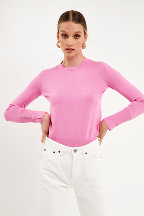ENDLESS ROSE - Long Sleeve Sweater - SWEATERS & KNITS available at Objectrare