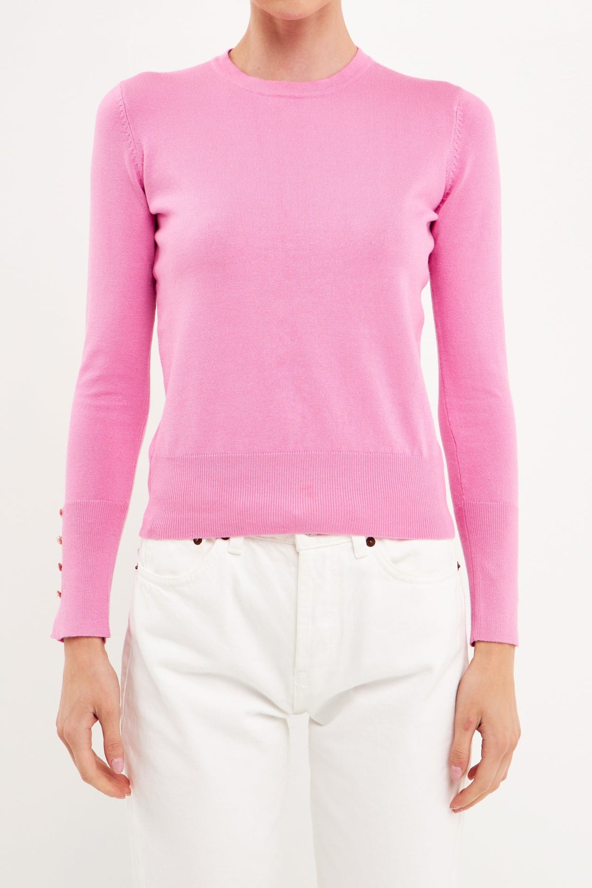 ENDLESS ROSE - Long Sleeve Sweater - SWEATERS & KNITS available at Objectrare