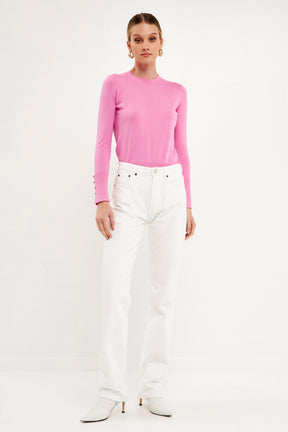 ENDLESS ROSE - Long Sleeve Sweater - SWEATERS & KNITS available at Objectrare