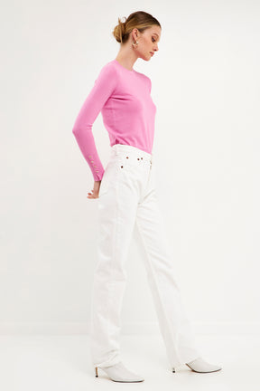 ENDLESS ROSE - Long Sleeve Sweater - SWEATERS & KNITS available at Objectrare