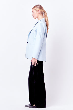 ENGLISH FACTORY - English Factory - Color Block Blazer - BLAZERS available at Objectrare