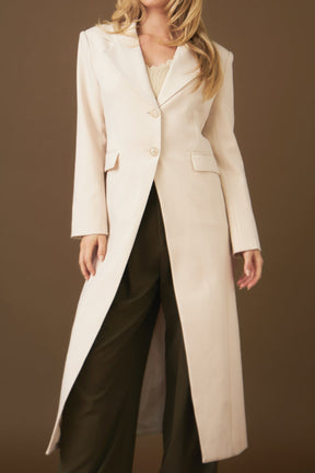 ENDLESS ROSE - Endless Rose - Front Slit Long Jacket - COATS available at Objectrare