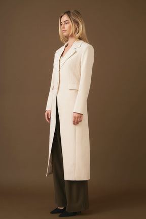 ENDLESS ROSE - Endless Rose - Front Slit Long Jacket - COATS available at Objectrare