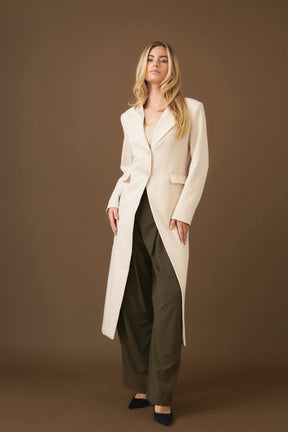 ENDLESS ROSE - Endless Rose - Front Slit Long Jacket - COATS available at Objectrare