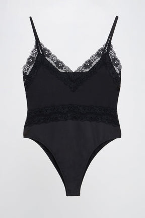 ENDLESS ROSE - Spaghetti Strap Bodysuit - TOPS available at Objectrare