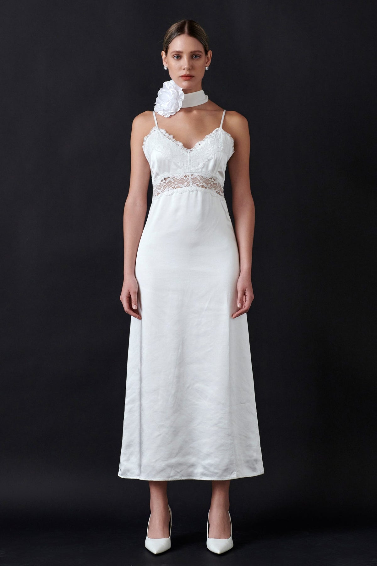 ENDLESS ROSE - Lace Maxi Slip - DRESSES available at Objectrare