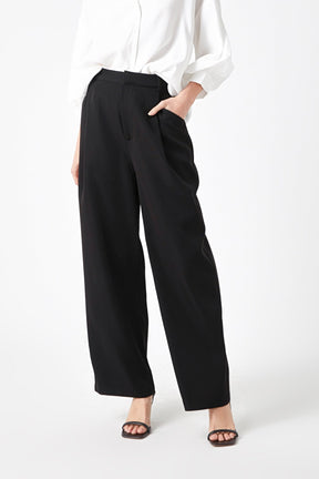 ENDLESS ROSE - Endless Rose - High-Waisted Suit Trousers - PANTS available at Objectrare