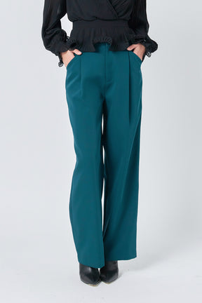 ENDLESS ROSE - Endless Rose -High-Waisted Suit Trousers - PANTS available at Objectrare