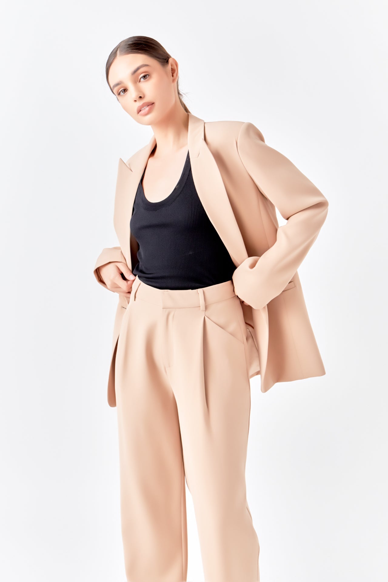 Endless Rose - High-Waisted Suit Trousers