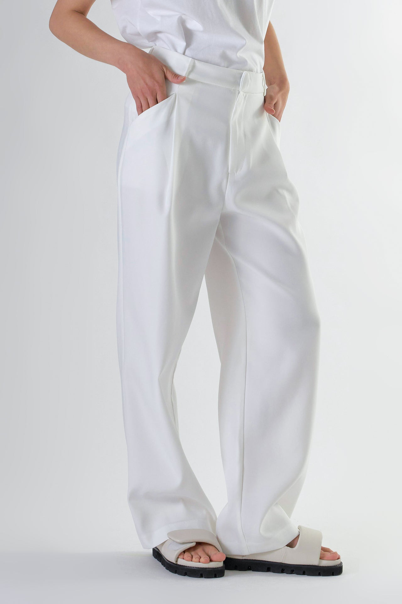 Endless Rose - High-Waisted Suit Trousers