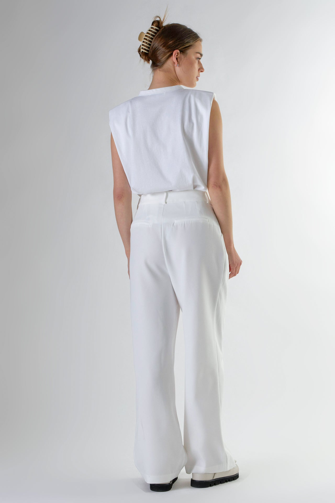 Endless Rose - High-Waisted Suit Trousers