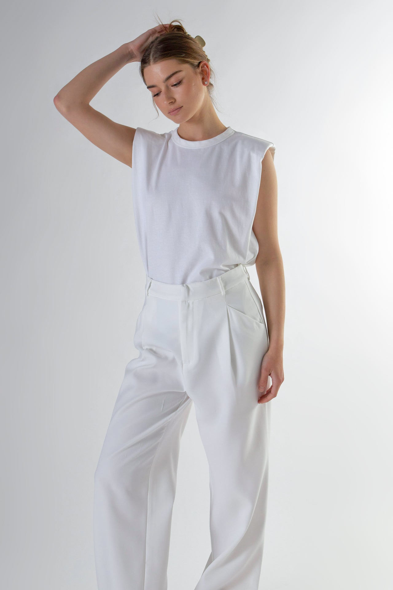 Endless Rose - High-Waisted Suit Trousers