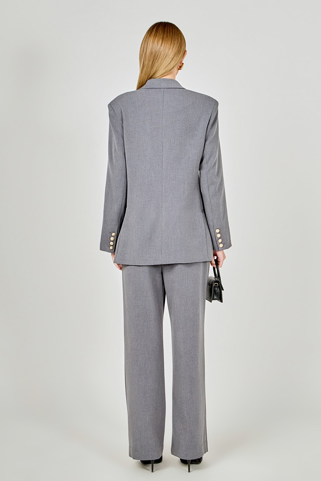 ENDLESS ROSE - Double Breasted Suit Blazer - BLAZERS available at Objectrare