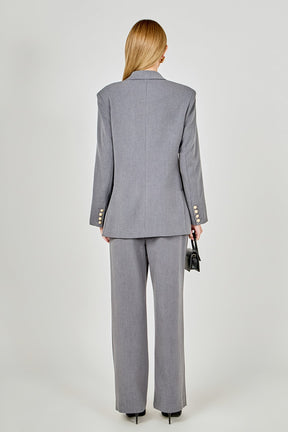 ENDLESS ROSE - Double Breasted Suit Blazer - BLAZERS available at Objectrare