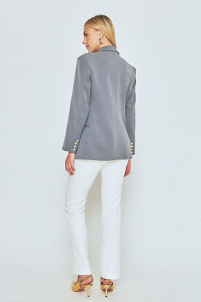 ENDLESS ROSE - Double Breasted Suit Blazer - BLAZERS available at Objectrare