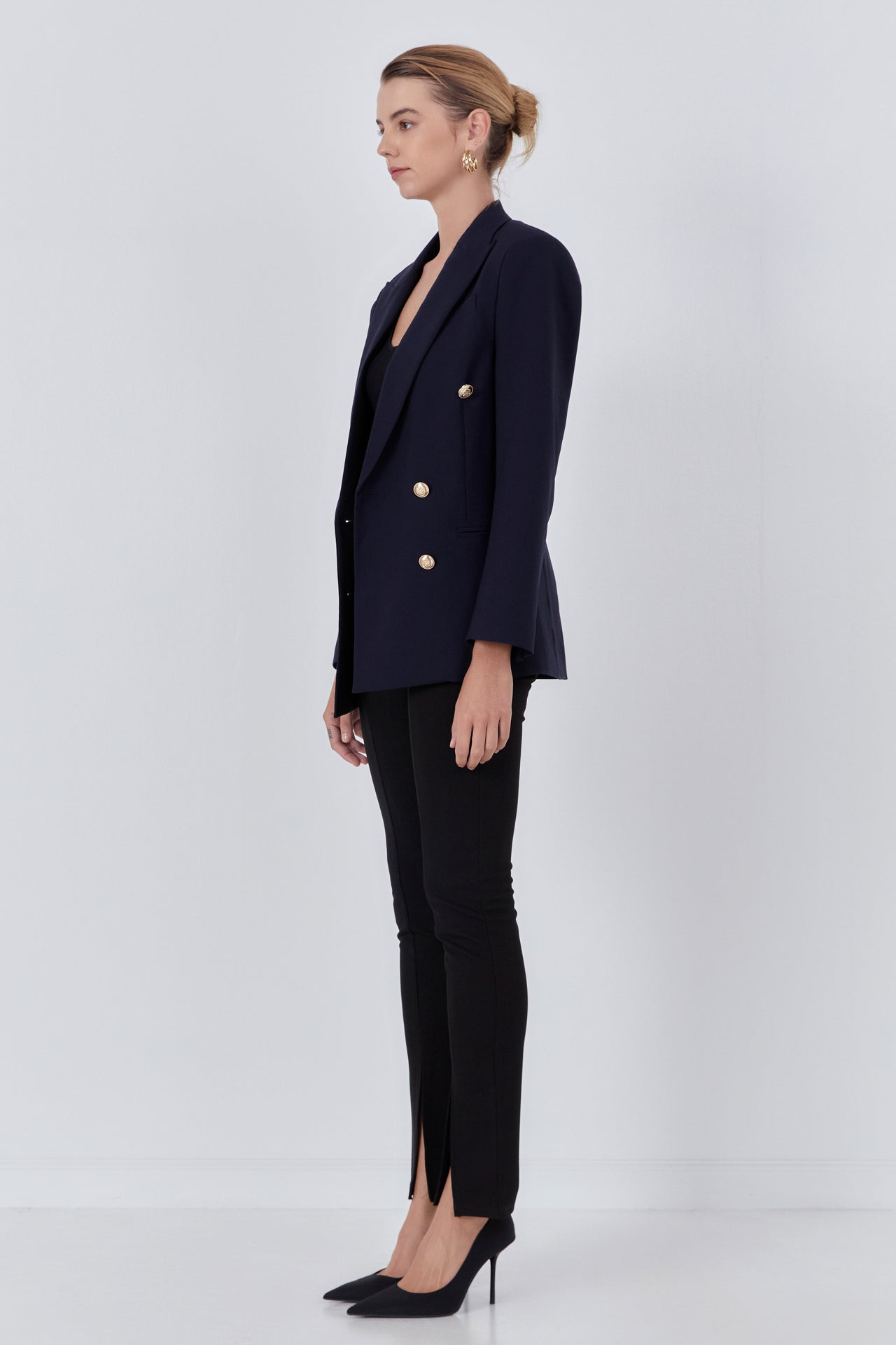 ENDLESS ROSE - Double Breasted Suit Blazer - BLAZERS available at Objectrare