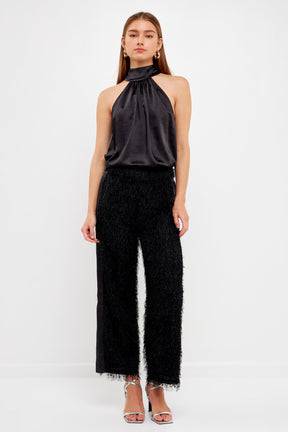 ENDLESS ROSE - Satin Top - Apparel & Accessories > Clothing > Tops available at Objectrare