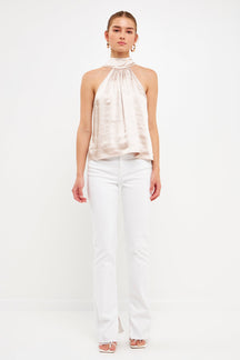 ENDLESS ROSE - Satin Top - TOPS available at Objectrare