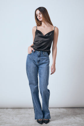 ENDLESS ROSE - Beaded Cami - CAMI TOPS & TANK available at Objectrare