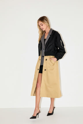 GREY LAB - Trio Trench Coat - JACKETS available at Objectrare