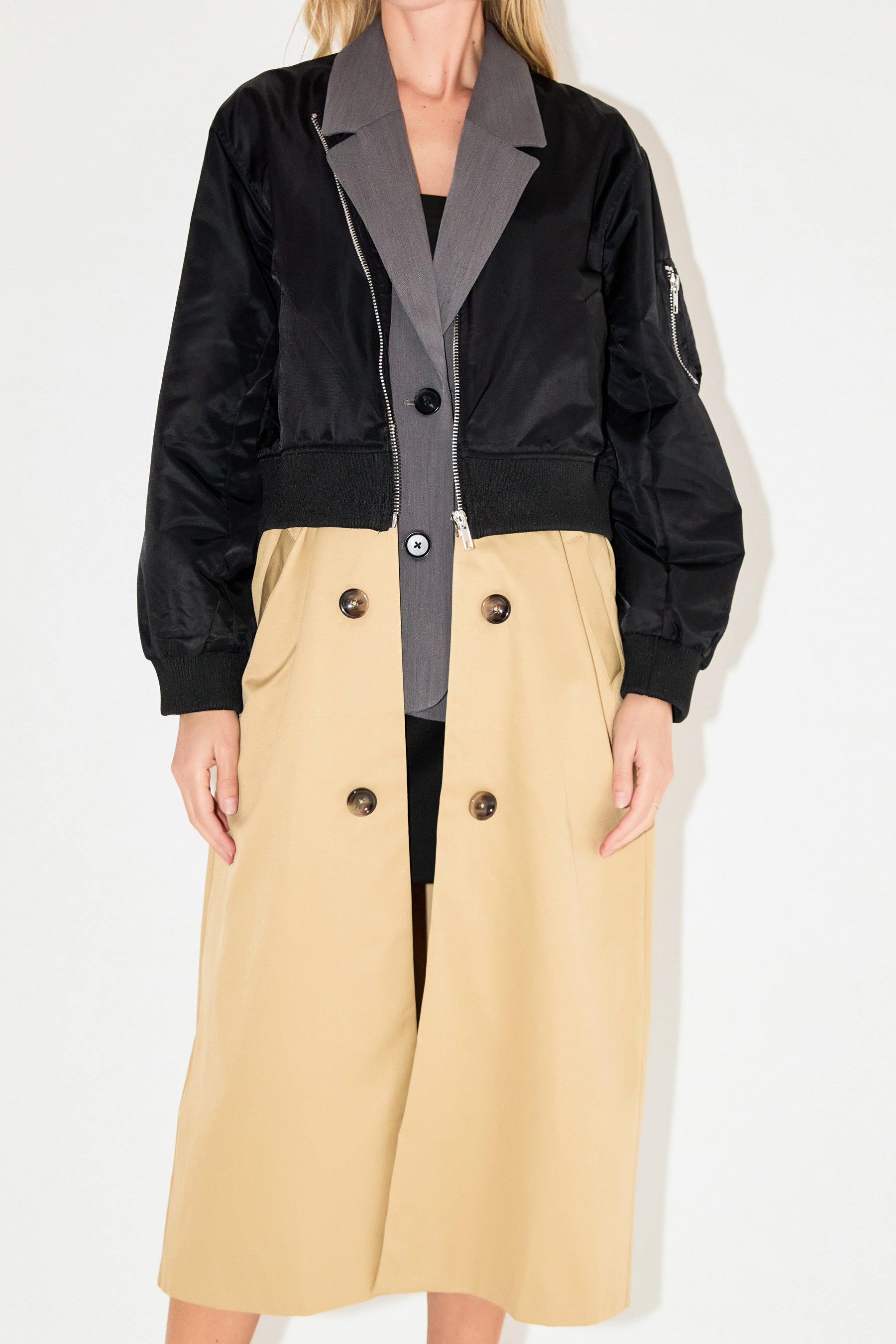 GREY LAB - Trio Trench Coat - JACKETS available at Objectrare