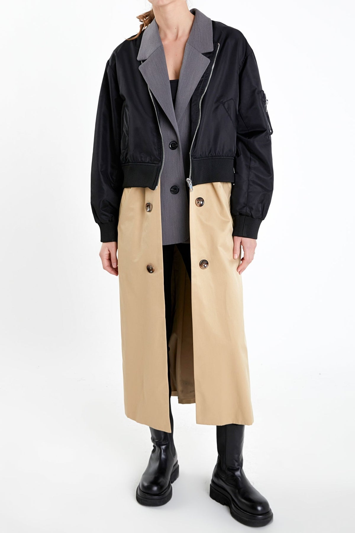 GREY LAB - Grey Lab - Trio Trench Coat - JACKETS available at Objectrare