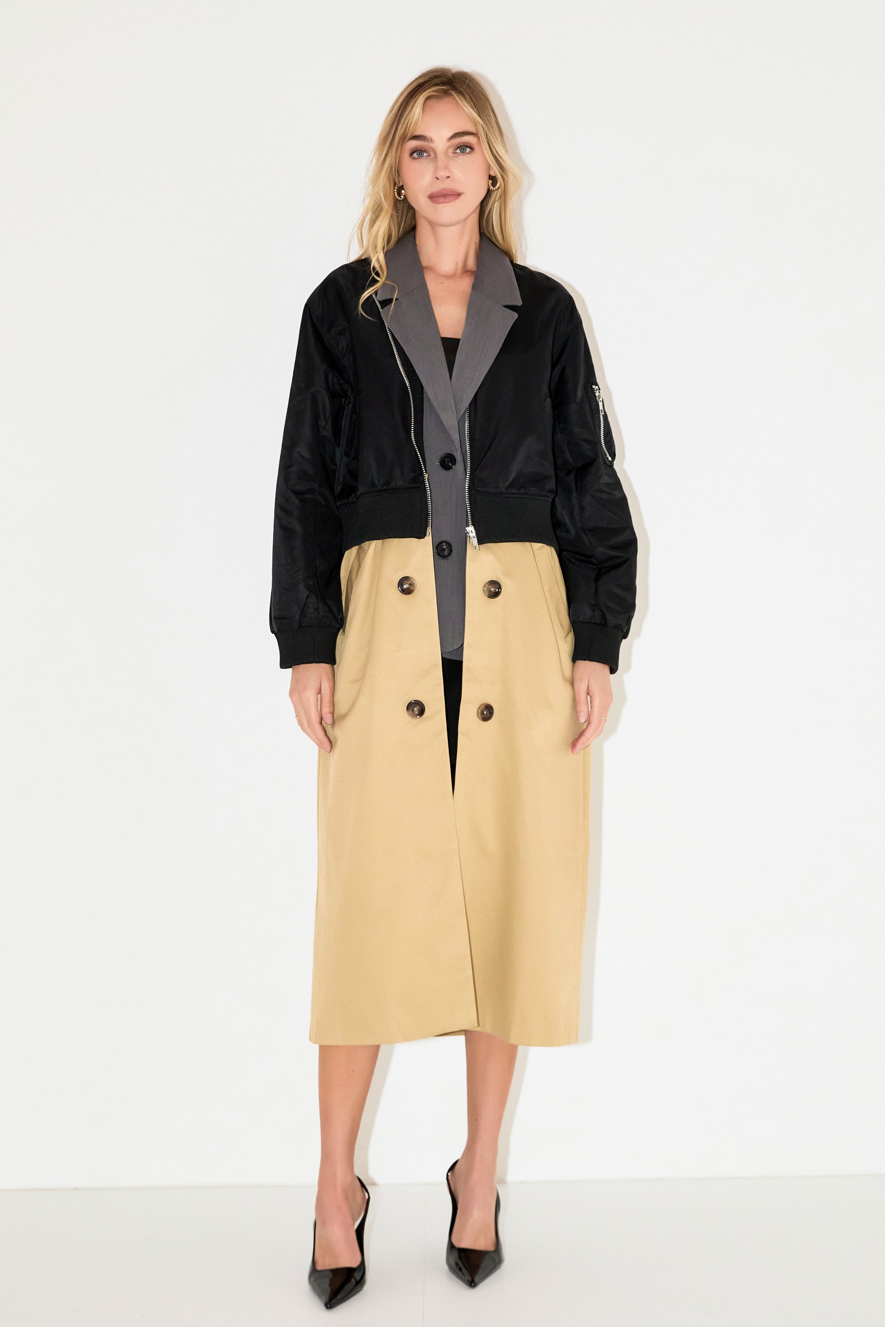 GREY LAB - Trio Trench Coat - JACKETS available at Objectrare