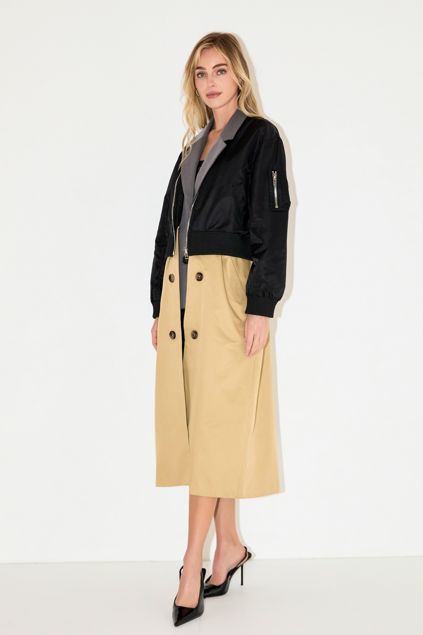 GREY LAB - Trio Trench Coat - JACKETS available at Objectrare