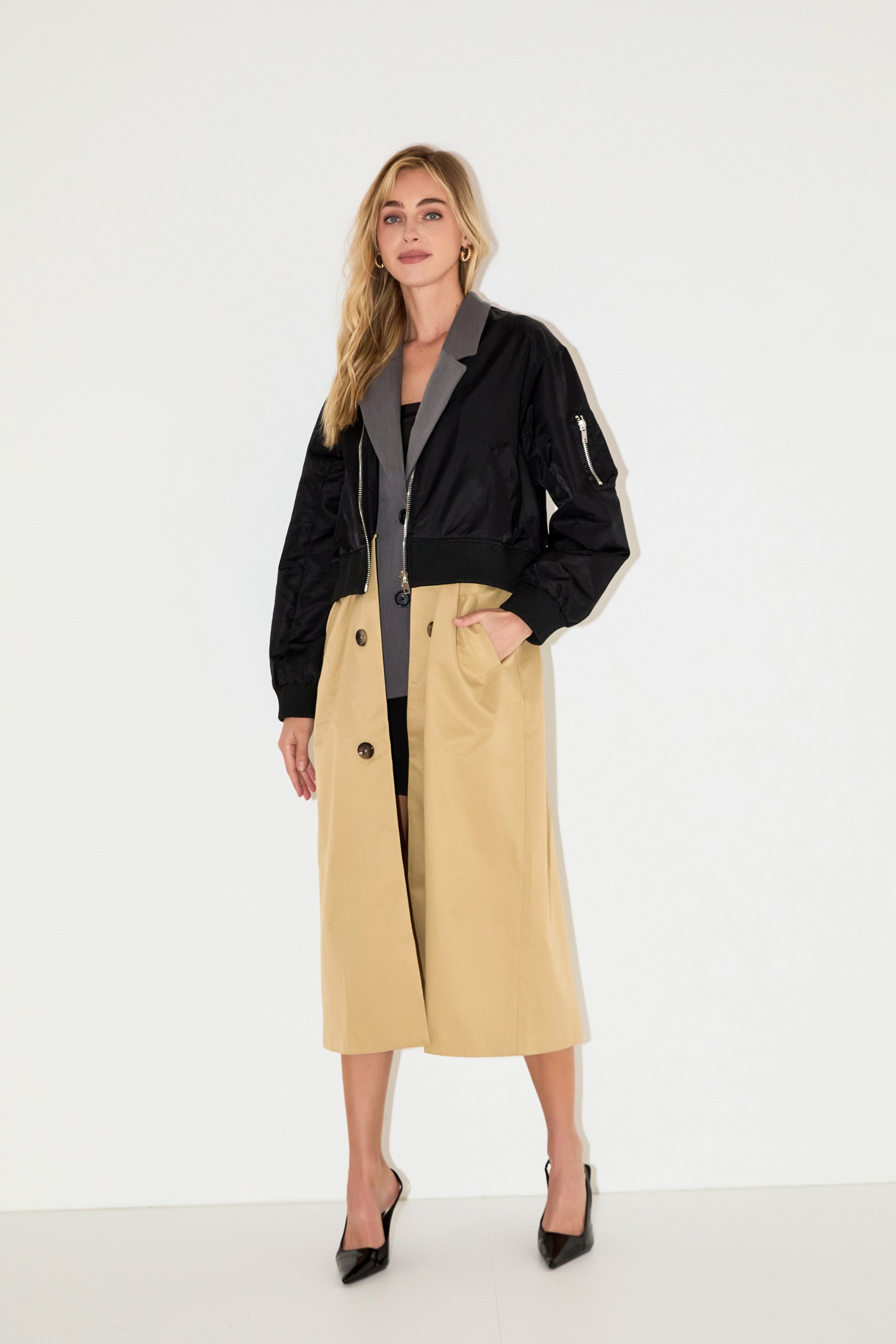 GREY LAB - Trio Trench Coat - JACKETS available at Objectrare