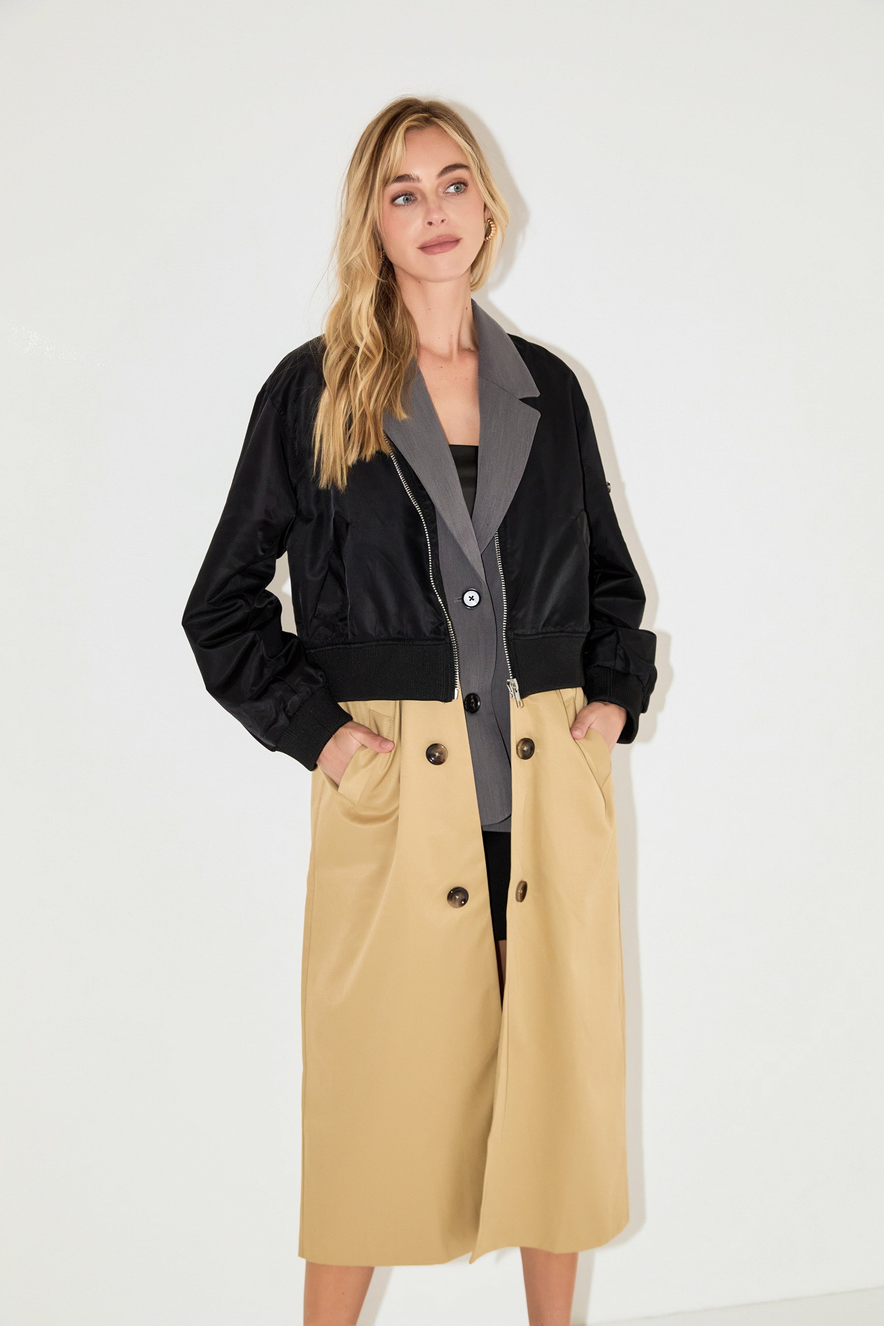 GREY LAB - Trio Trench Coat - JACKETS available at Objectrare