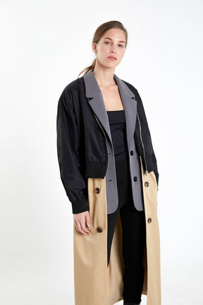 GREY LAB - Trio Trench Coat - JACKETS available at Objectrare