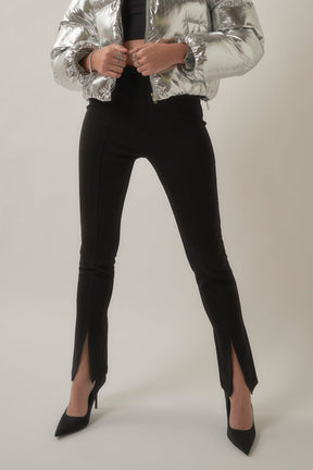 GREY LAB - Front Slit Flares - PANTS available at Objectrare